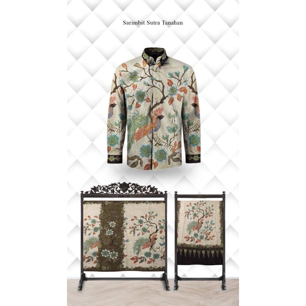 Kain Batik Tulis Asli Sarimbit Bahan Atbm Sutra Baron 1 Set Couple Pasangan