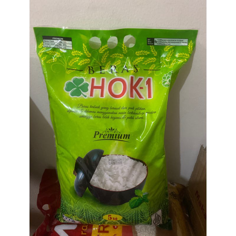 

Beras Hok-1 Kemasan 5 Kg