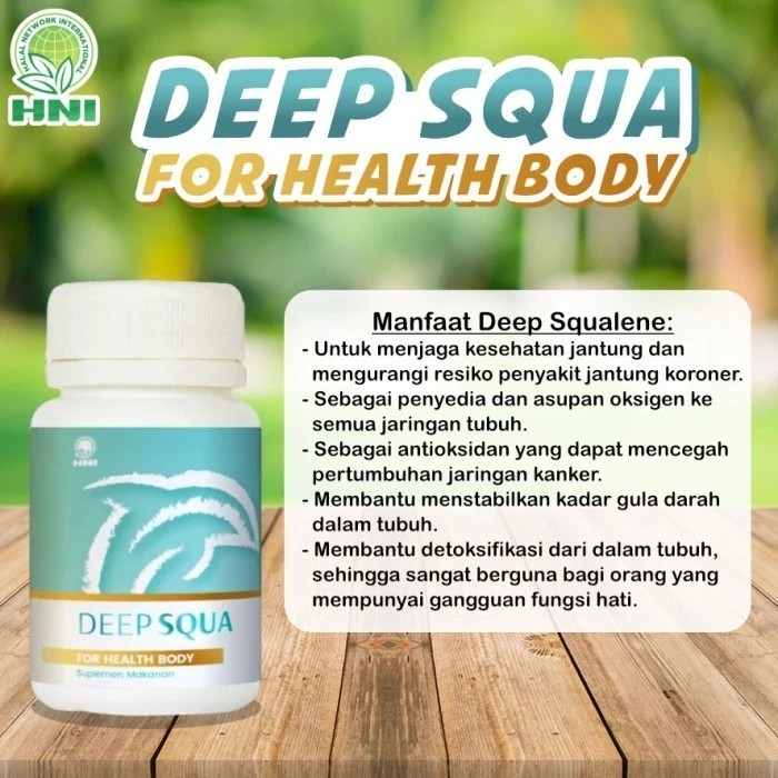 Deep Squa isi 50 SoftGels 100% Garansi Produk HNI HPAI RB7