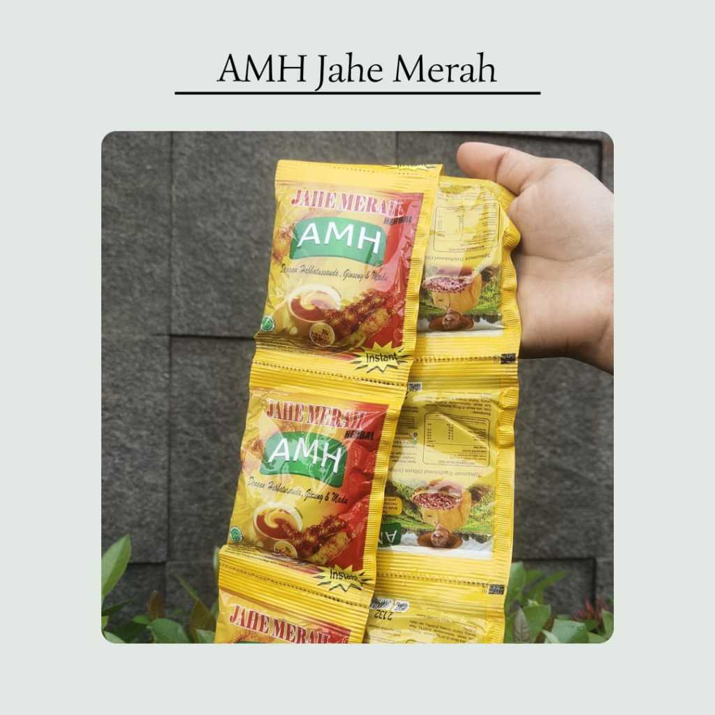 

minuman Herbal - AMH JAHE MERAH - 1 Renceng