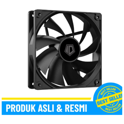 Fan Cooler CPU ID COOLING XF120K 120MM BLACK PWM FAN - KIPAS CPU