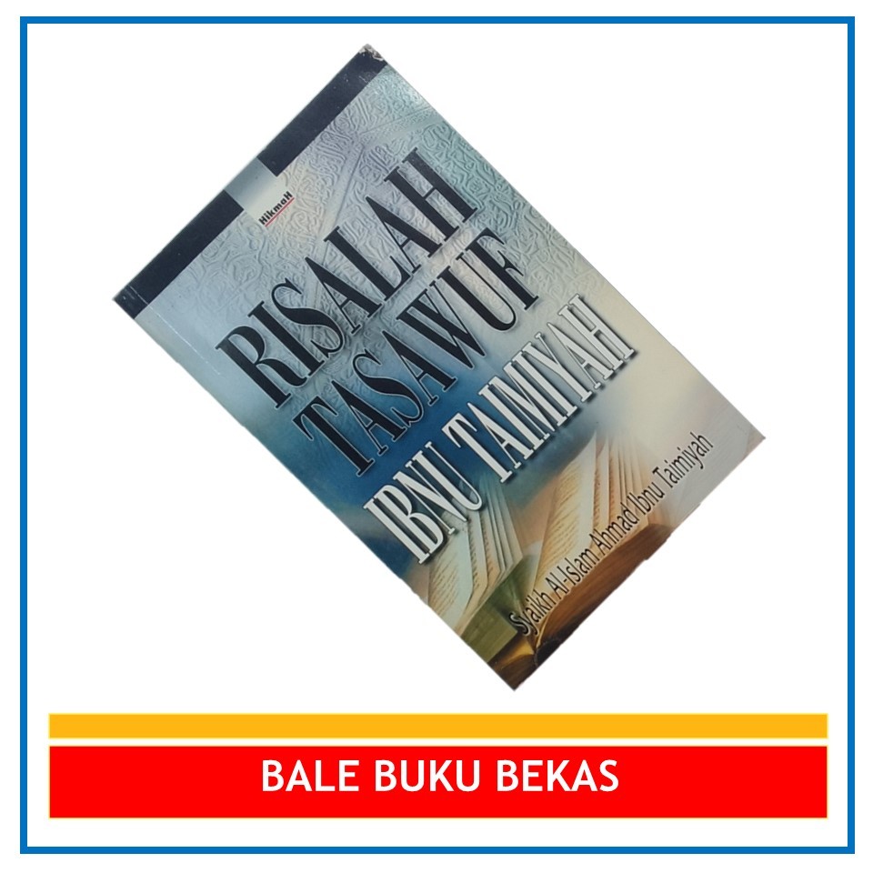 BUKU ORI RISALAH TASAWUF IBNU TAIMIYAH