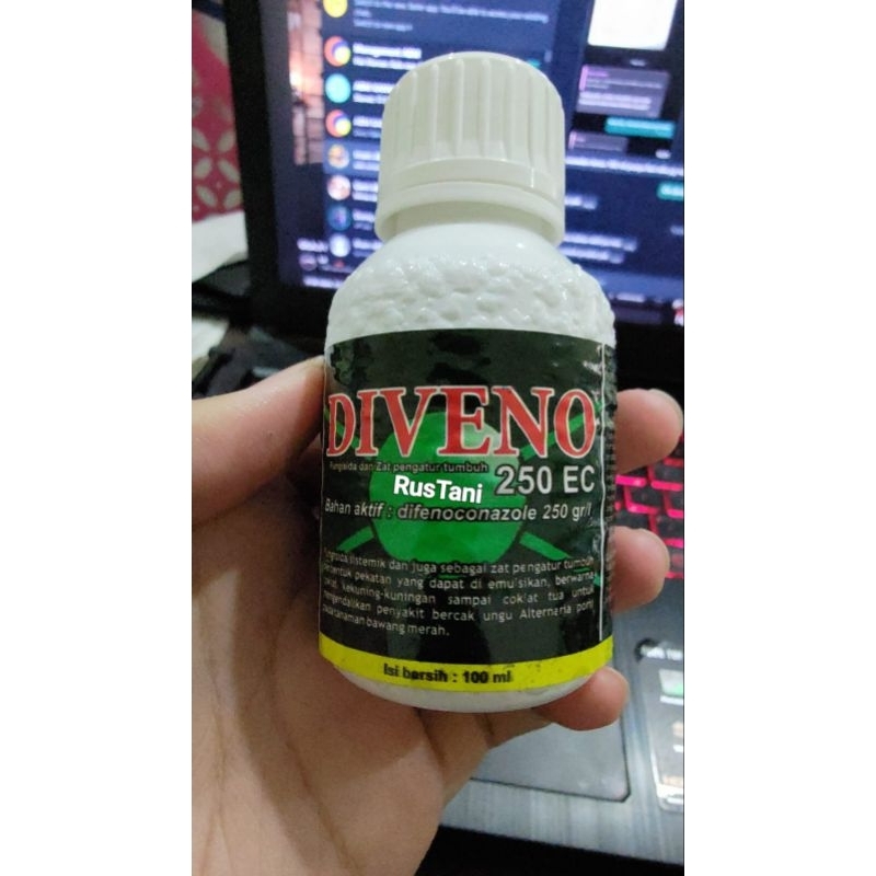 Fungisida DIVENO 250EC 250ml Bahan aktif : Difenokonazole 250g/l