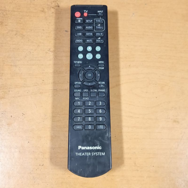 Remote home theater Panasonic SA-XH333/ 315 bekas minus fisik