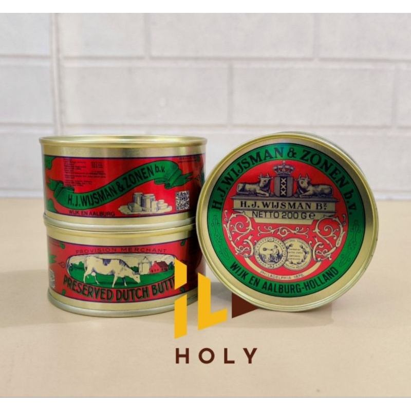 

Wijsman Butter (200gr) / 200gr Wisman Wysman Butter