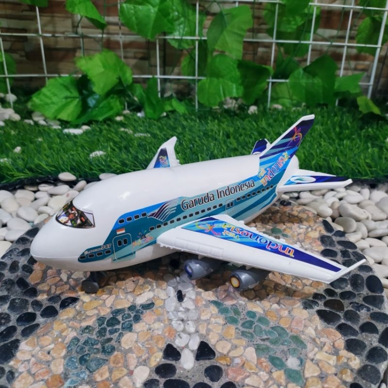 Mainan Pesawat Rakit Edukatif - Miniatur Garuda Anak