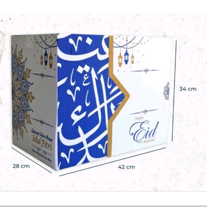 

Ready stok Kardus lebaran Box Parcell besar
