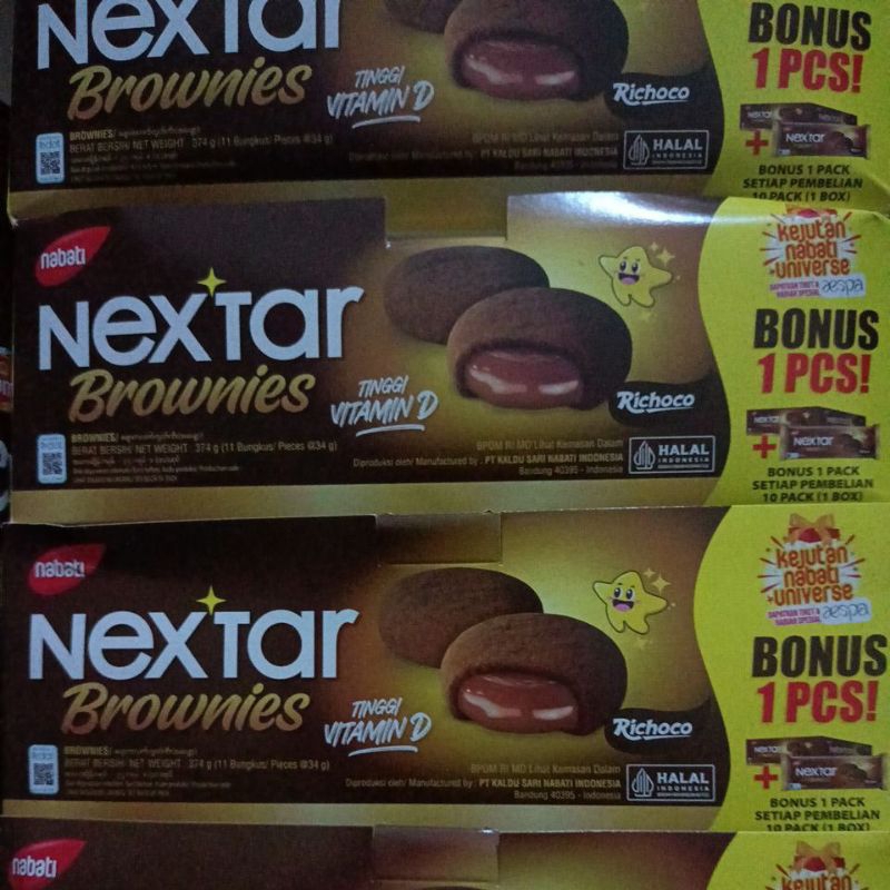 

Nabati nextar 1box isi 10bungkus @42gr