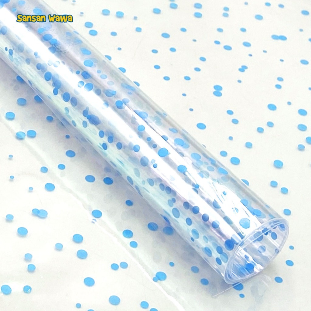 

PLASTIK PARCEL / PLASTIK OPP MOTIF / PLASTIK BINGKISAN / CELLOPHANE WRAP / PARCEL JUMBO / PARCEL TEBAL / PARCEL SANSAN WAWA BIRU 100 CM X 80 CM