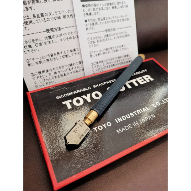 alat pemotong kaca toyo tc 90 pemotong kaca original asli javan