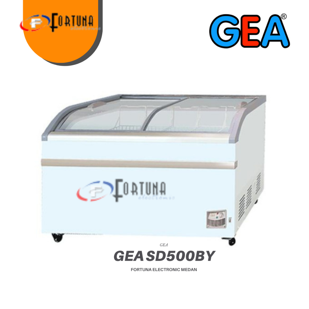 FREEZER GEA SD500BY 500L / SD700BY  700L- SLIDING CURVE GLASS -GARANSI RESMI MEDAN