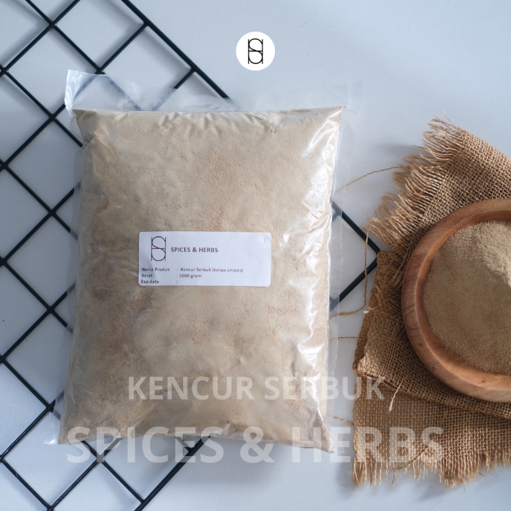 

KENCUR SERBUK INSTANPLUS GULA / PREMIUM/ TANPA AMPAS / KILOAN / 1000GRAM