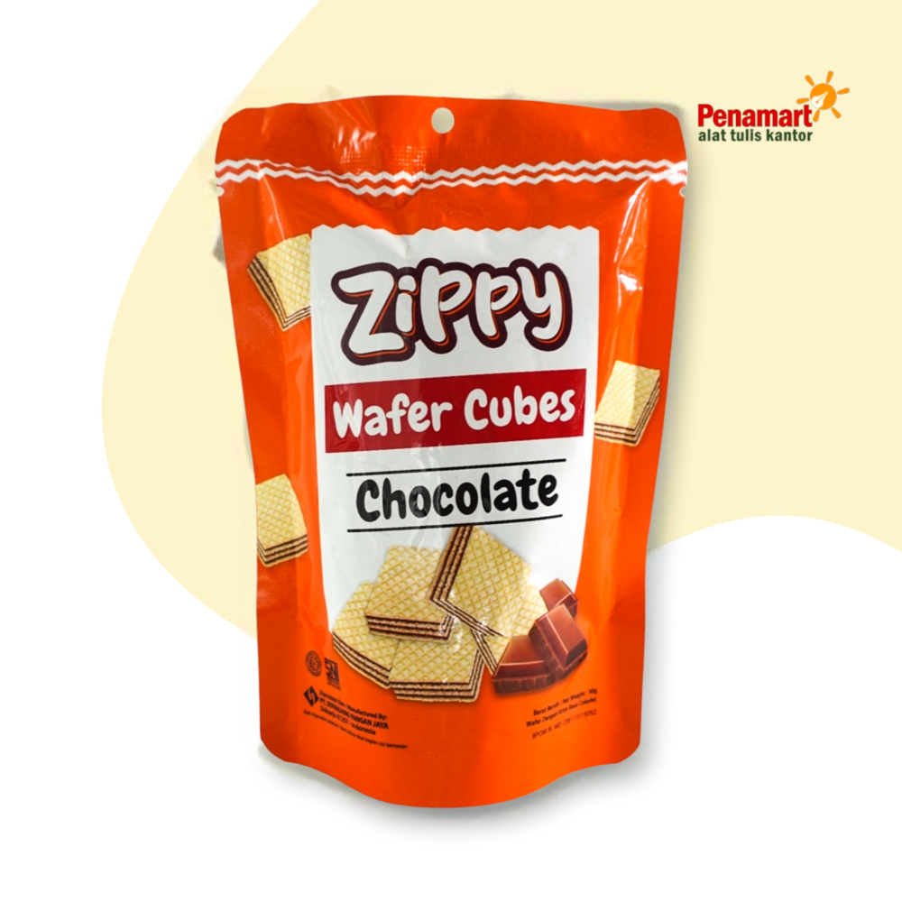 

Zippy Wafer Cubes Chocolate dan Strawberry Pouch Snack (AH112, AH113)