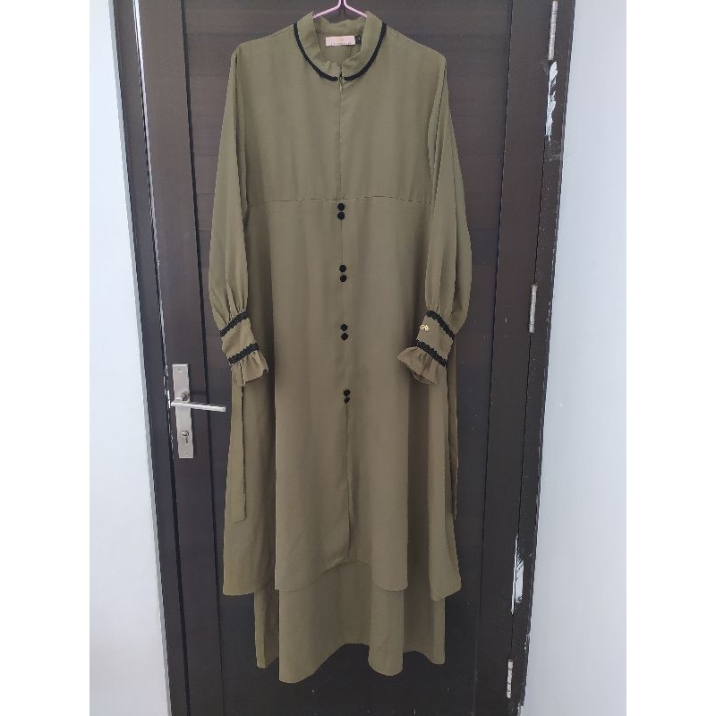 (PRELOVED) Dress Viola Alfi Huraiyah Preloved/PL Alfi Huraiyah