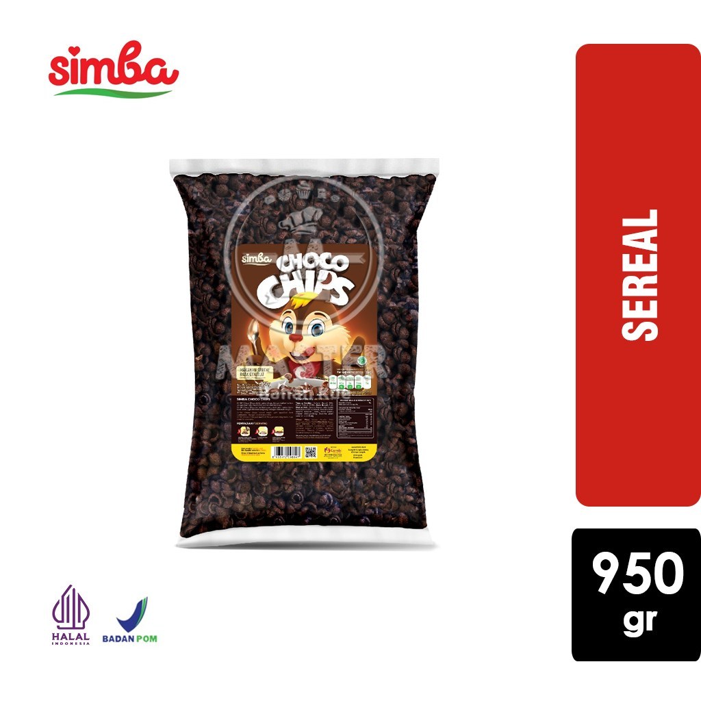 

Navi_Lezatoz Sereal Simba Chocochip Crunch / Choco Crunch Cereal [Bag 950 Gr]