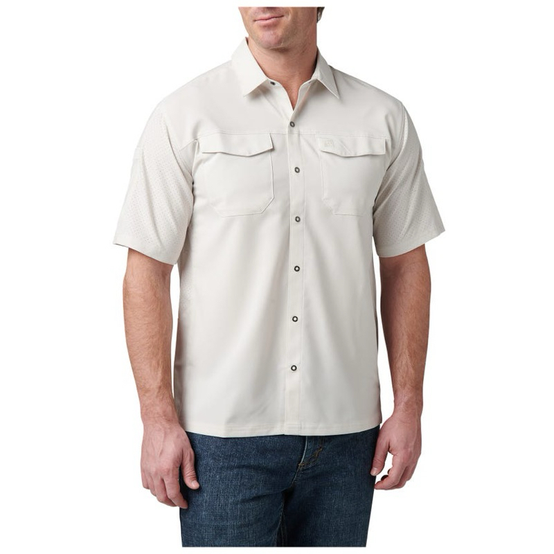 5.11 Freedom Flex Short Sleeve Shirt | SILVER BIRCH