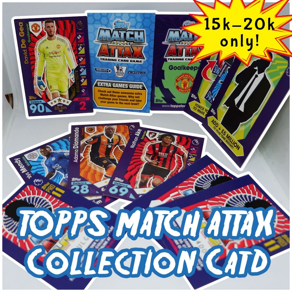 TOPPS MATCH ATTAX COLLECTION CARD PREMIER LEAGUE EDITION 2016/17 SEASON
