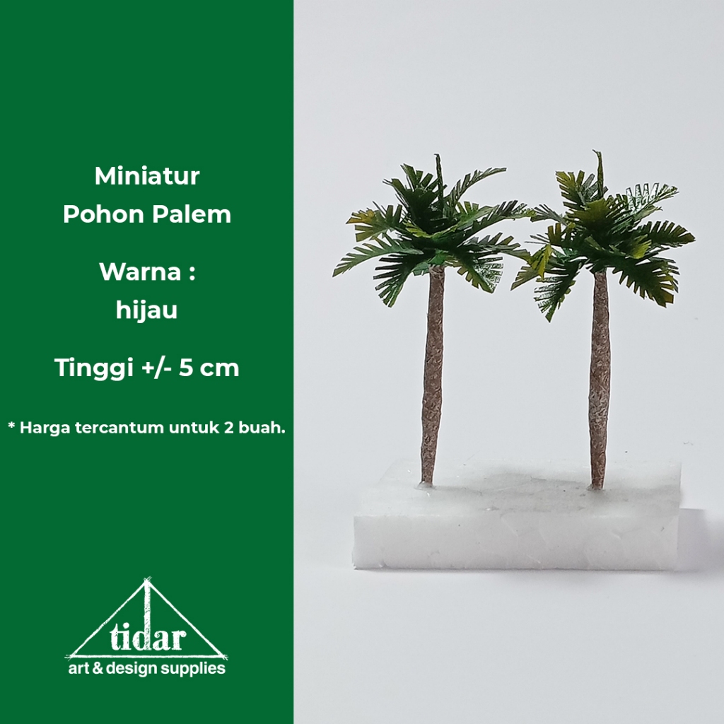 

[MR] MG - Miniatur Pohon Palem Tinggi 5 CM - Maket Tanaman Palm