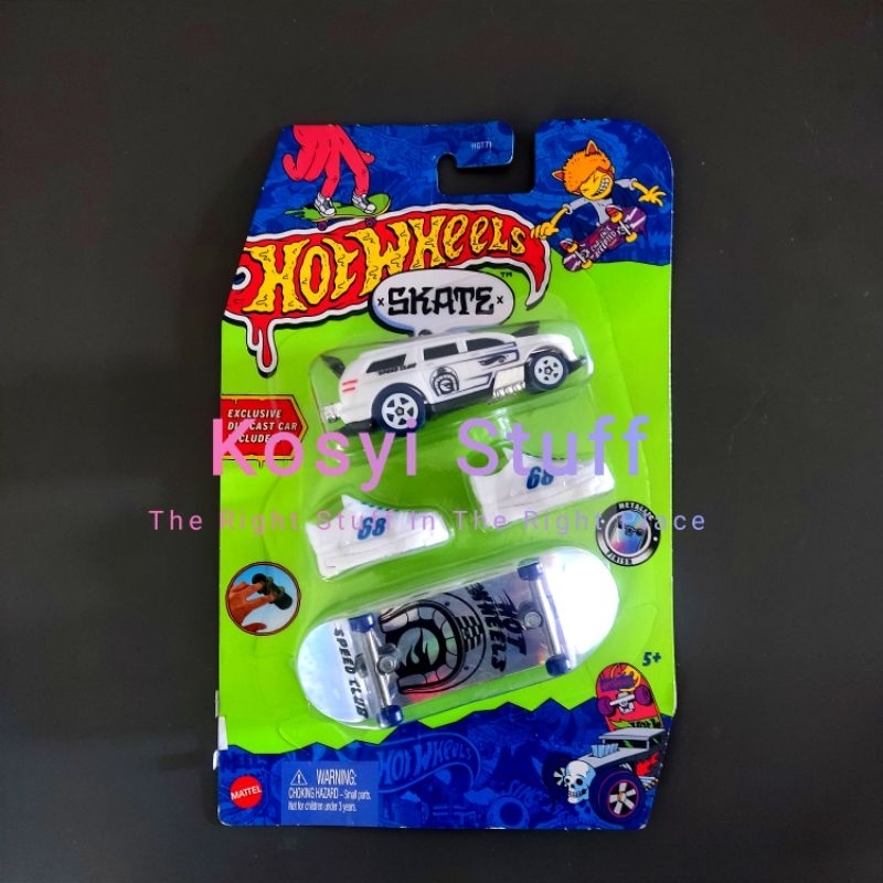 Hot Wheels Skate Nitro Tailgater Treasure Hunt Fingerboard - Rare Langka
