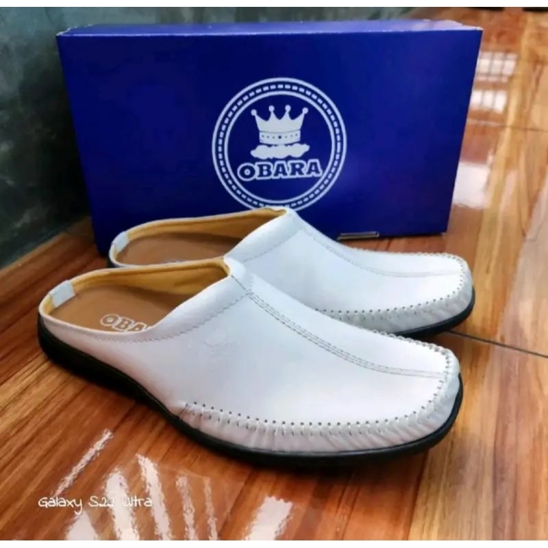 sendal bustong pria asli kulit sapi