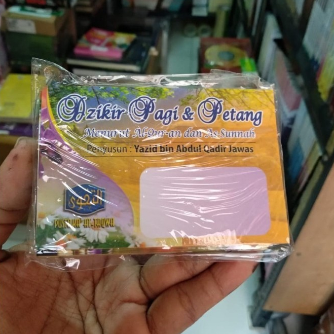 Souvenir Lipat Dzikir Pagi Petang Grosir - Dzikir Pagi Petang