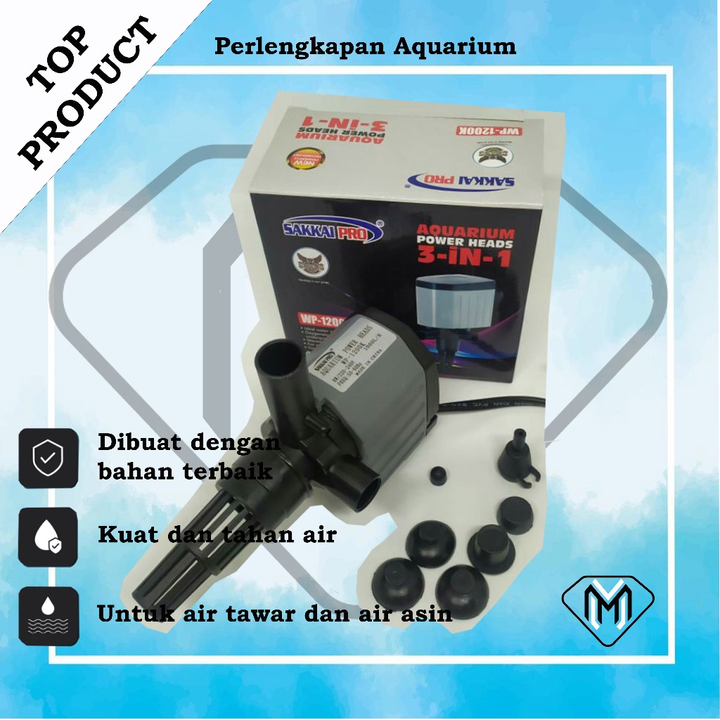 mesin aquarium . filter aquarium PH Sakaipro WP 1200 K mesin filter Aquarium