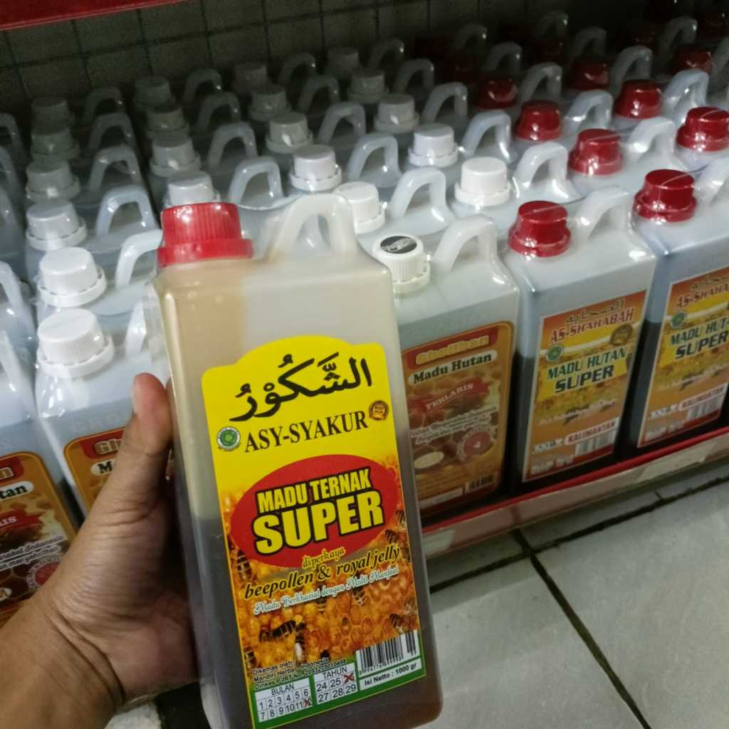 

Madu Ternak Asy Syakur 1000gr Original Madu 1kg