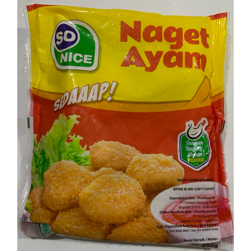 

So Nice Nugget & Stick 250gr