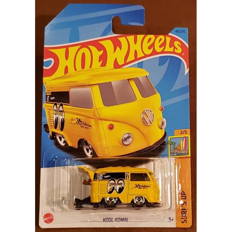 HOTWHEELS KOOL KOMBI MOON EYES