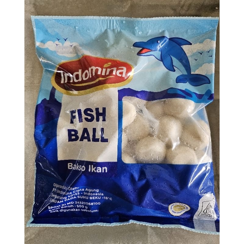 

Fish ball/bakso ikan Indomina 500gr
