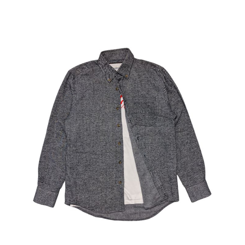 kemeja flanel retrivers club abu abu