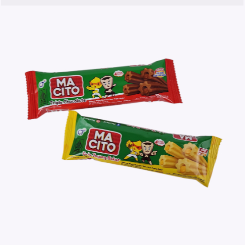 

Macito Snack Extrudat Keju Jagung Bakar