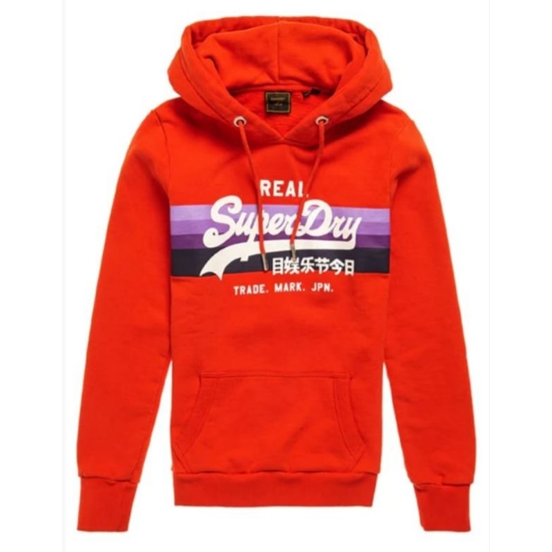 Superdry Vintage Logo Retno Rainbow Hoodie/Superdry Hoodie Original