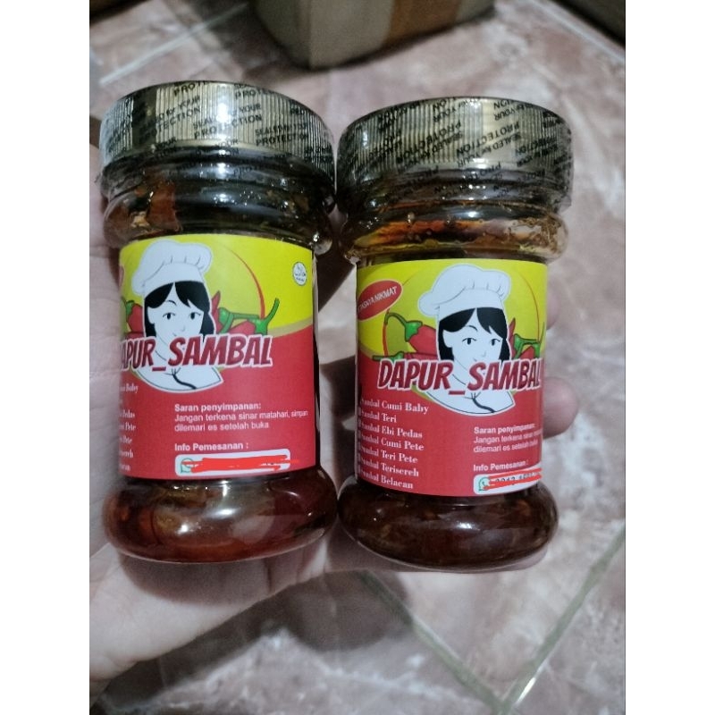 

Sambel Baby cumi dan sambel Teri pedas #freshfood#
