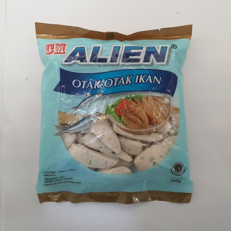 

Otak Otak Ikan Alien 500gram - kemasan premium