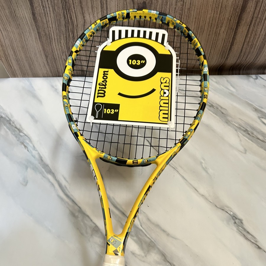 Raket Tenis Wilson Minion 103/Tennis Racket Wilson Original 2024 Yellow