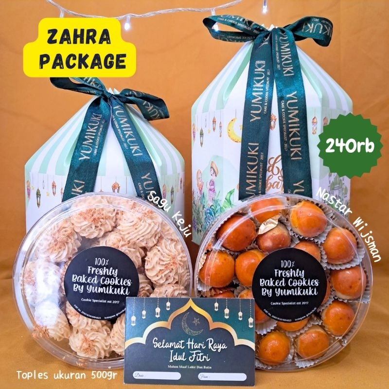 

Paket Lebaran Cookies Premium isi 2 [Paket Zahra]