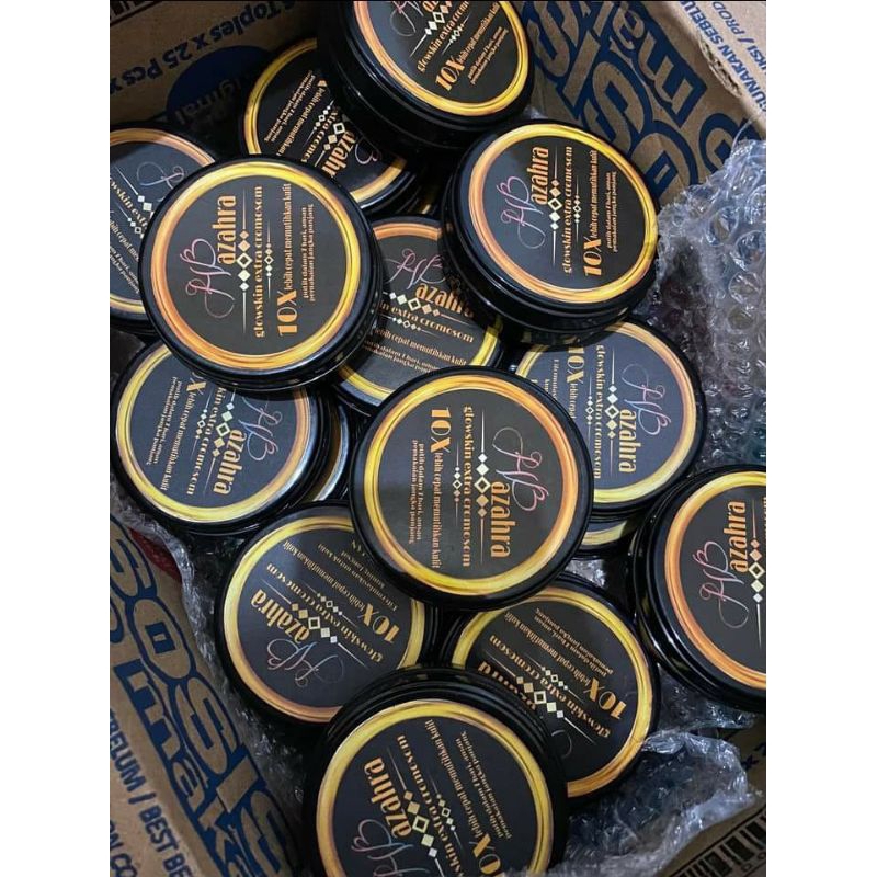HB AZAHRA GLOWSKIN EXTRA CROMOSOM 10x LEBIH CEPAT MEMUTIHKAN