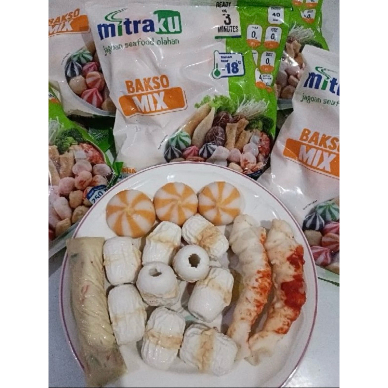 

mitraku bakso ikan mix 250gr