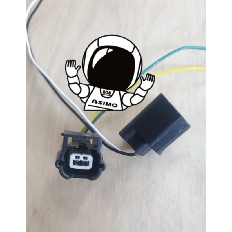 soket EGR light pin 2 original nissan datsun serena grand livina terrano march xtrail evalia juke Mu