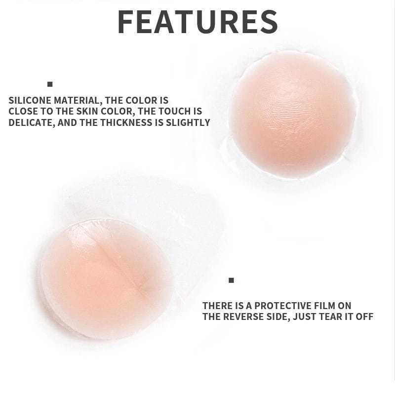 silicon bra Nipple Pad Silicon Silikon Bra Push Up Bra Tempel Penutup Puting Bra Pad Cover