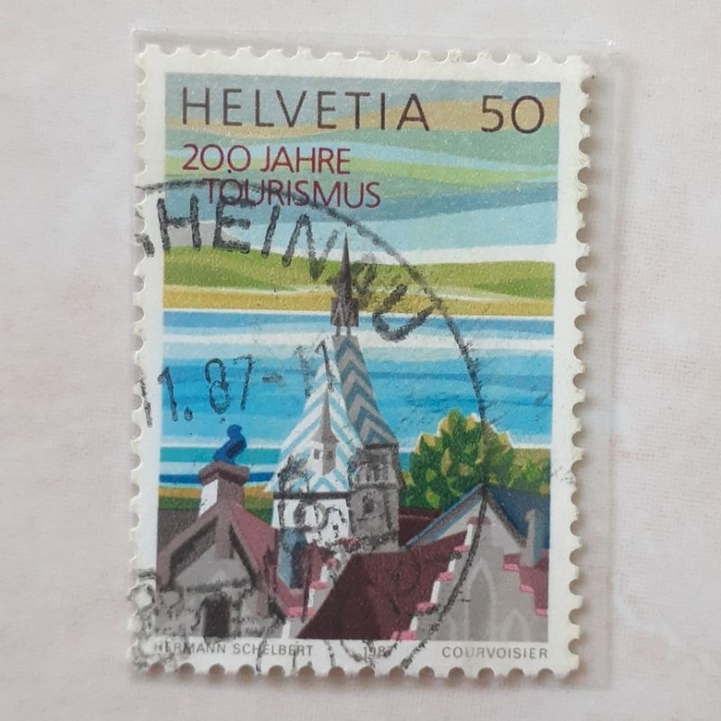 

Perangko Swiss Tourism (Zyt Tower, Zug) Tahun 1987