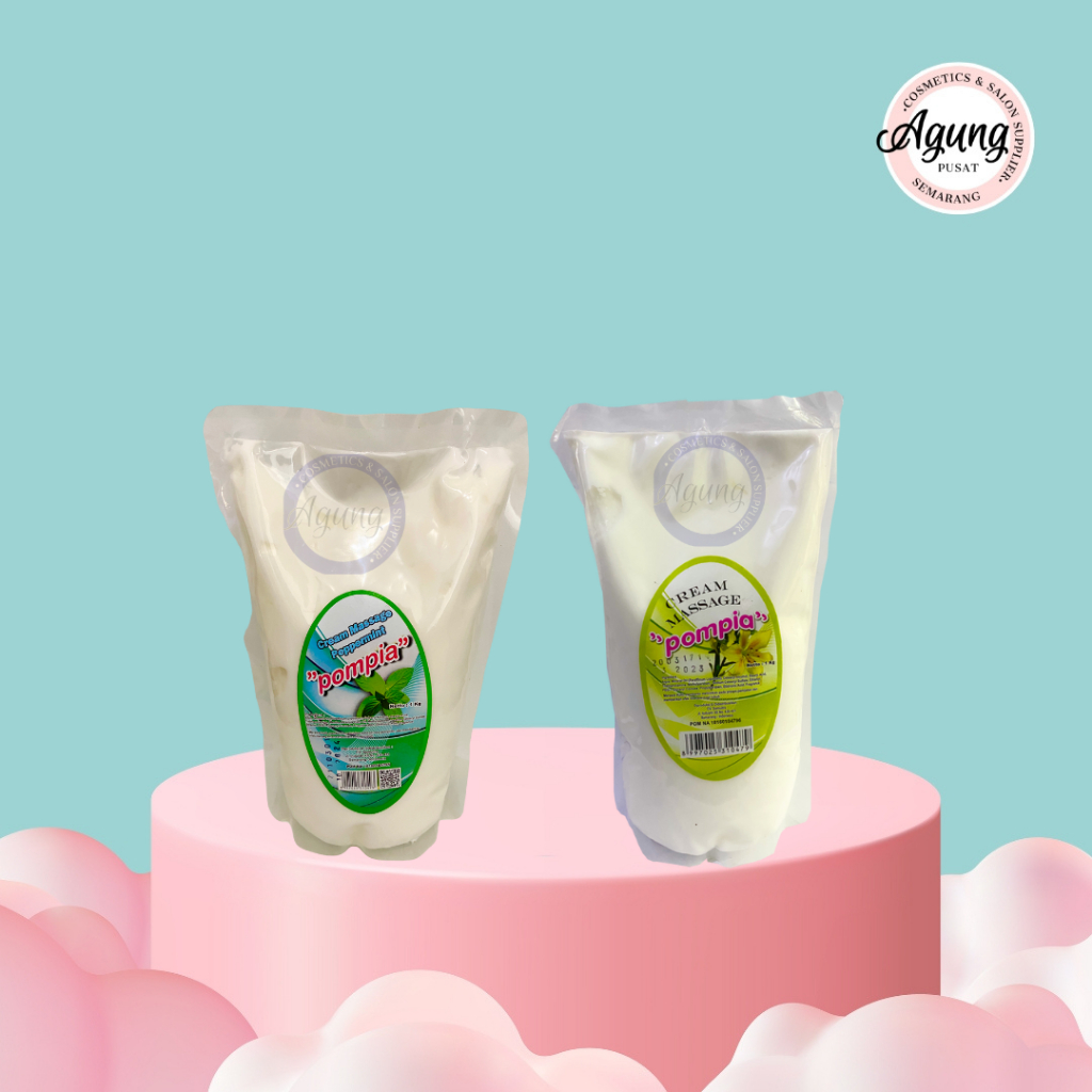 POMPIA MASSAGE CREAM UNTUK KRIM PIJAT 900ML