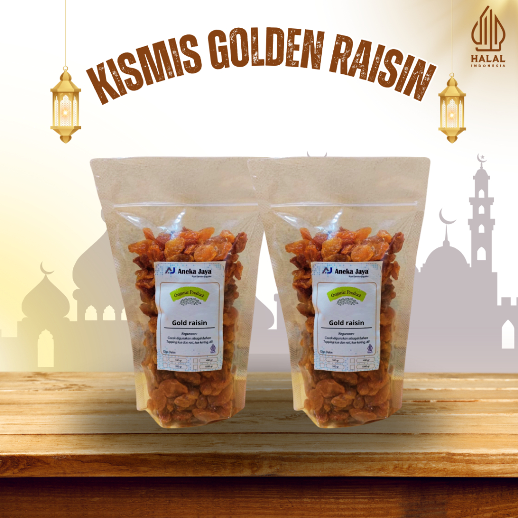 

kismis kuning kismis golden golden raisins 100 gram Halal