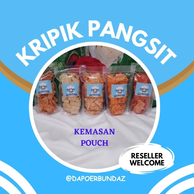 

KERIPIK PANGSIT KEMASAN POUCH MURAH ENAK KRIPIK PANGSIT RENYAH