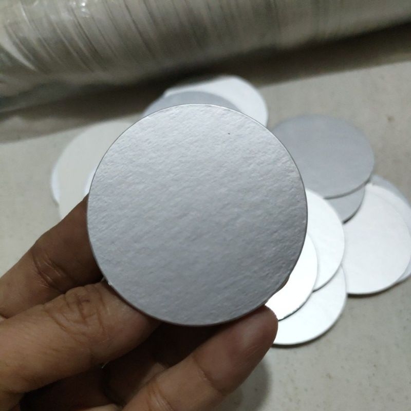 seal aluminium 51mm untuk botol sambal jar