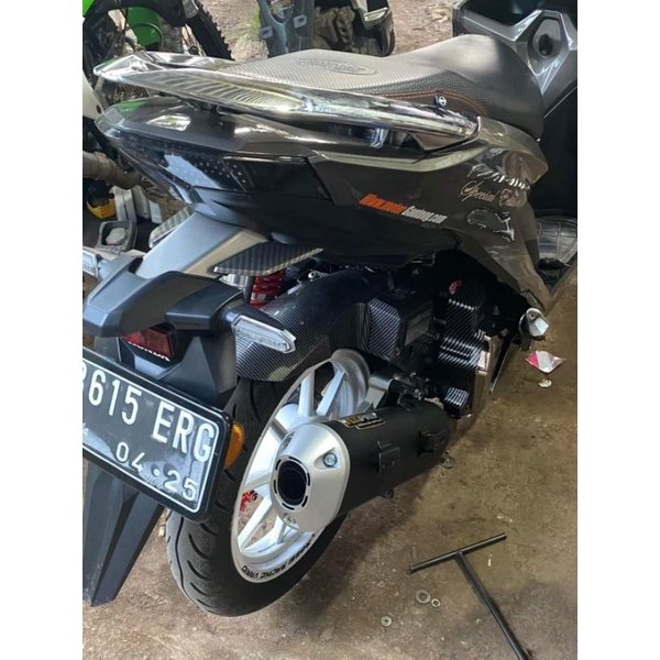 LIVE - KNALPOT COPY CMS VARIO 125 / 150 LED OLD BOHLAM KZR SILINCER MODEL PCX 160 / VARIO 160 / RZ P