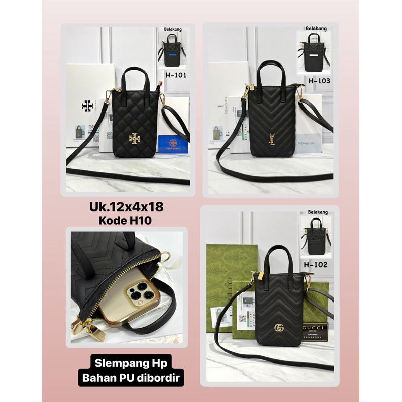 JAMJO - SET KOTAK TAS PREMIUM WANITA #JH10 SELEMPANG HP