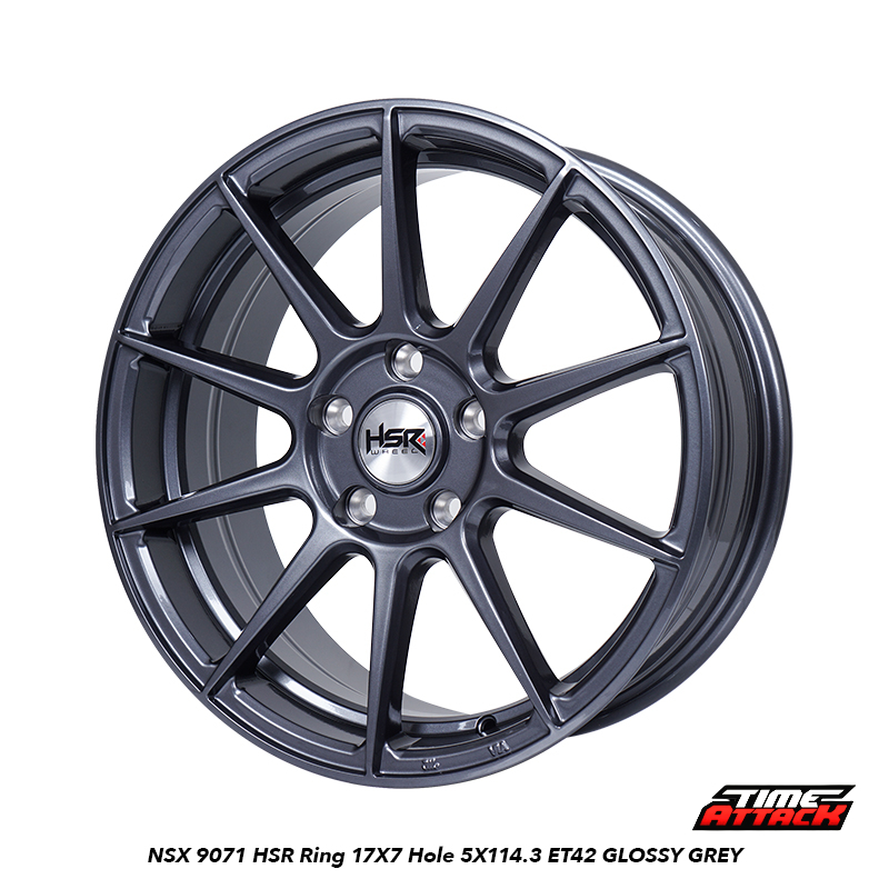Velg Mobil Hrv R17 HSR WHEEL Tipe NSX Ring 17 - TIME ATTACK BOGOR