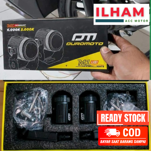 Lampu Tembak D2 Laser DuroMoto M1 Premium Vario 160 ADV PCX Nmax Xmax